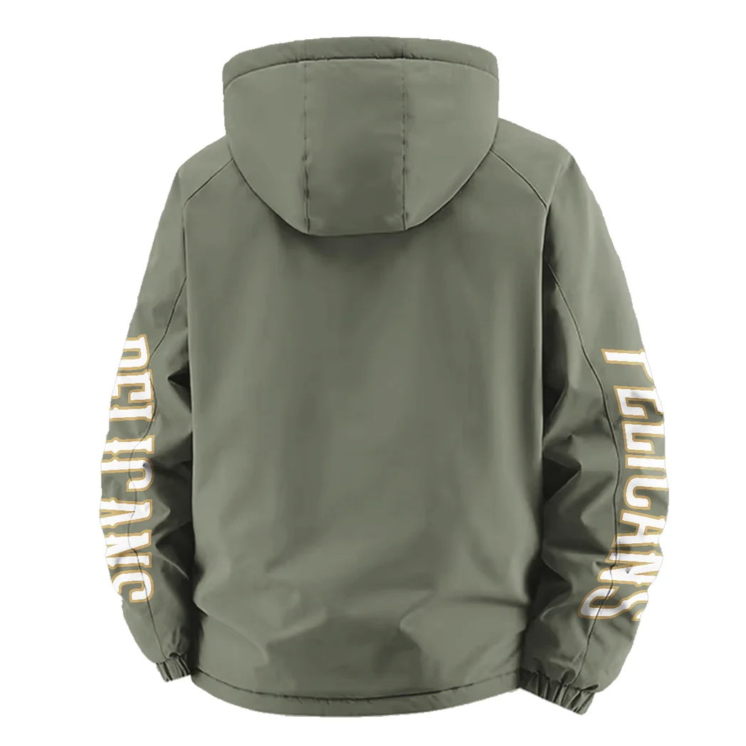 Rising Fan Pride Fleece Windbreaker Jacket, Cross-Training Wind Shell HVN1433NO - Green - Image 4