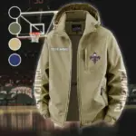 Rising Fan Pride Fleece Windbreaker Jacket, Cross-Training Wind Shell HVN1433NO - Khaki