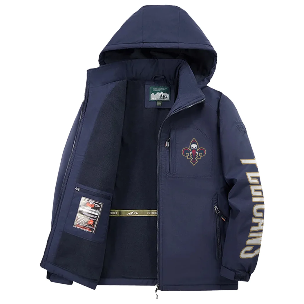 Rising Fan Pride Fleece Windbreaker Jacket, Cross-Training Wind Shell HVN1433NO - Navy - Image 3