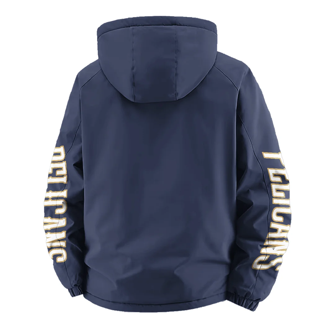 Rising Fan Pride Fleece Windbreaker Jacket, Cross-Training Wind Shell HVN1433NO - Navy - Image 4