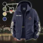 Rising Fan Pride Fleece Windbreaker Jacket, Cross-Training Wind Shell HVN1433NO - Navy