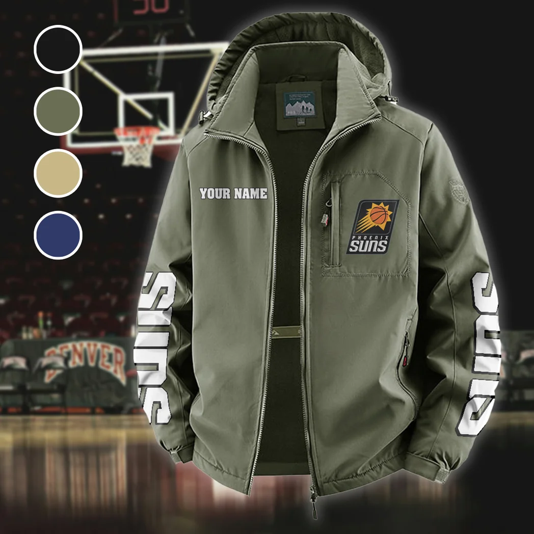 Basketball Family Pride Fleece Windbreaker Jacket, Luxe Fleece Exterior HVN1433PS - Green