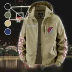 Game Ready Lifestyle Fleece Windbreaker Jacket, Anti-Pill Wind-Blocking Fleece HVN1433PT - Khaki