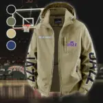 Everyday Supporter Lifestyle Fleece Windbreaker Jacket, High-Density Windproof Fleece HVN1433UJ - Khaki