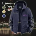 Everyday Supporter Lifestyle Fleece Windbreaker Jacket, High-Density Windproof Fleece HVN1433UJ - Navy