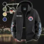 Loyal Fan Lifestyle Fleece Windbreaker Jacket, Breathable Fleece Windwear HVN1433WW - Black