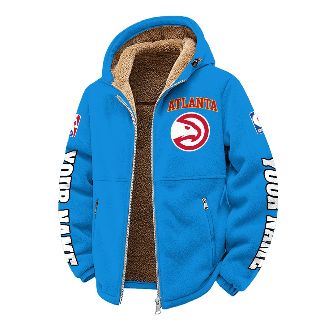 Court Energy Squad Winter Fleece Jacket, Thermal Winter Fleece HVN1434AH - cyan - Image 2