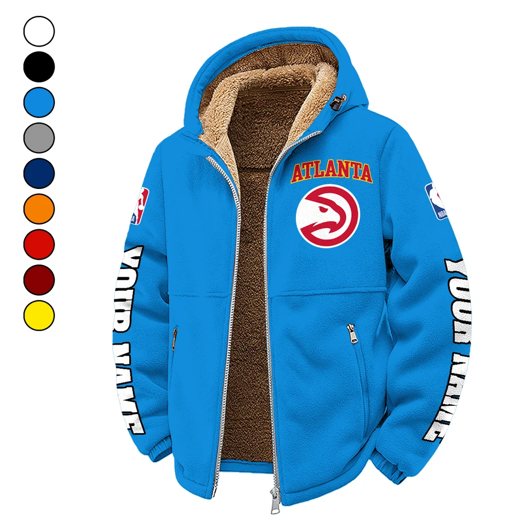 Court Energy Squad Winter Fleece Jacket, Thermal Winter Fleece HVN1434AH - cyan