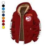 Court Energy Squad Winter Fleece Jacket, Thermal Winter Fleece HVN1434AH - Wine