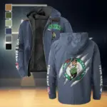 Classic Hoop Lifestyle Flannel Hoodie, Game Day Hooded Flannel HVN1434BC - Navy Blue