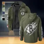 Loyal Fan Lifestyle Flannel Hoodie, Athletic Spirit Fan Hoodie HVN1434BN - Green