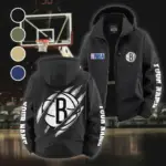 Loyal Fan Lifestyle Fleece Windbreaker Jacket, All-Weather Fleece Shield HVN1434BN - Black