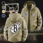 Loyal Fan Lifestyle Fleece Windbreaker Jacket, All-Weather Fleece Shield HVN1434BN - Khaki