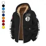 Loyal Fan Lifestyle Winter Fleece Jacket, Extreme Cold Fleece Coat HVN1434BN - Black