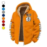 Loyal Fan Lifestyle Winter Fleece Jacket, Extreme Cold Fleece Coat HVN1434BN - Orange