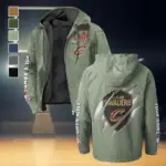 Hoop Nation Pride Flannel Hoodie, Fan Squad Flannel Hoodie HVN1434CC - Light Green