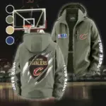 Hoop Nation Pride Fleece Windbreaker Jacket, Storm-Blocker Fleece HVN1434CC - Green