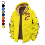 Hoop Nation Pride Winter Fleece Jacket, Deep Winter Comfort Fleece HVN1434CC - Yellow