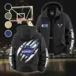 Rising Hoop Energy Fleece Windbreaker Jacket, Core-Warmth Windbreaker HVN1434CH - Black