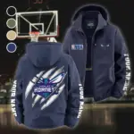 Rising Hoop Energy Fleece Windbreaker Jacket, Core-Warmth Windbreaker HVN1434CH - Navy
