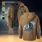 Rising Supporter Family Flannel Hoodie, Everyday Supporter Hooded Flannel HVN1434DM - Camel