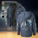 Rising Supporter Family Flannel Hoodie, Everyday Supporter Hooded Flannel HVN1434DM - Navy Blue