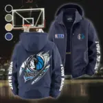 Rising Supporter Family Fleece Windbreaker Jacket, Essential Cold & Wind Barrier HVN1434DM - Navy