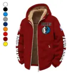 Rising Supporter Family Winter Fleece Jacket, Polar Climate Fleece HVN1434DM - Wine