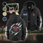 Sport Supporter Energy Fleece Windbreaker Jacket, Dynamic Trail Runner's Shell HVN1434HR - Black