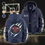 Sport Supporter Energy Fleece Windbreaker Jacket, Dynamic Trail Runner's Shell HVN1434HR - Navy