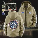 Game Ready Supporters Fleece Windbreaker Jacket, Performance Barrier Jacket HVN1434LA - Khaki