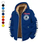 Game Ready Supporters Winter Fleece Jacket, Multi-Sport Winter Layer HVN1434LA - Navy