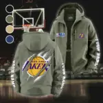 Hoop Passion Family Fleece Windbreaker Jacket, Multi-Sport Weather Jacket HVN1434LA - Green