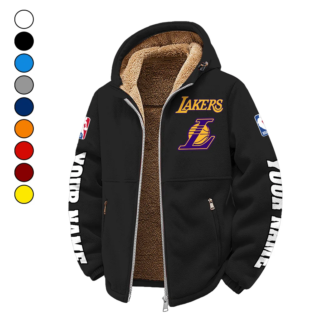 Hoop Passion Family Winter Fleece Jacket, Technical Mid-Layer Jacket HVN1434LA - Black