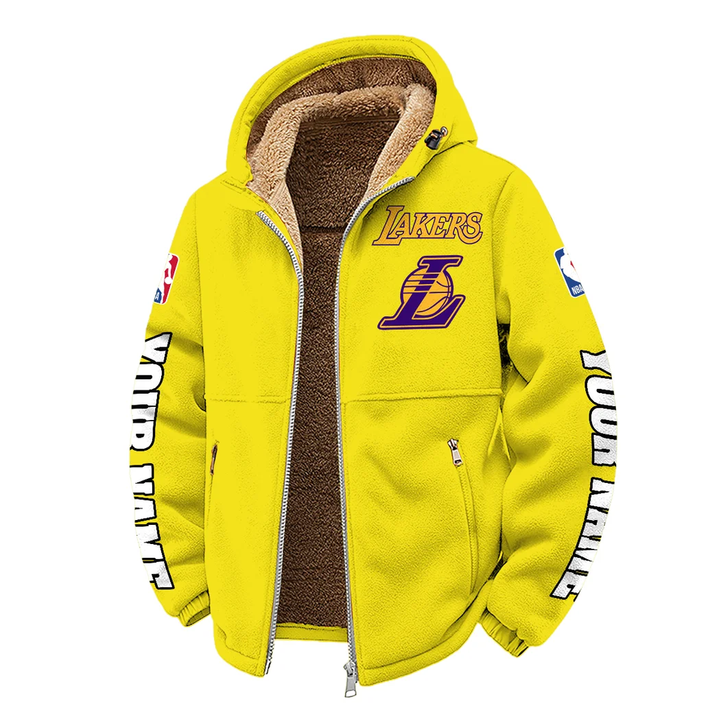Hoop Passion Family Winter Fleece Jacket, Technical Mid-Layer Jacket HVN1434LA - Yellow - Image 2