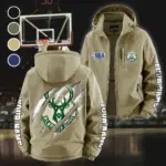 Streetwear Court Culture Fleece Windbreaker Jacket, Expedition Wind Fleece HVN1434MB - Khaki