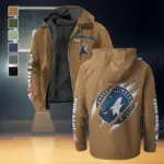 True Hoop Lifestyle Flannel Hoodie, Game Ready Flannel Hoodie HVN1434MT - Camel