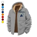 True Hoop Lifestyle Winter Fleece Jacket, Cross-Training Thermal Zip HVN1434MT - Grey