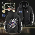 Streetwear Court Culture Fleece Windbreaker Jacket, Cross-Training Wind Shell HVN1434NO - Black