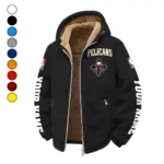 Streetwear Court Culture Winter Fleece Jacket, Ski & Snowboard Mid-Layer HVN1434NO - Black