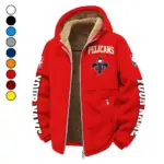 Streetwear Court Culture Winter Fleece Jacket, Ski & Snowboard Mid-Layer HVN1434NO - red