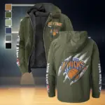Hoop Passion Fans Flannel Hoodie, Fan Pride Hooded Flannel HVN1434NY - Green