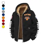 Hoop Passion Fans Winter Fleece Jacket, Winter Endurance Jacket HVN1434NY - Black