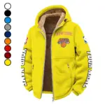 Hoop Passion Fans Winter Fleece Jacket, Winter Endurance Jacket HVN1434NY - Yellow