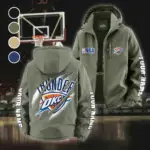 Everyday Hoop Fans Fleece Windbreaker Jacket, Cozy Fleece-Lined Windbreaker HVN1434OC - Green