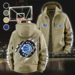 True Fan Pride Fleece Windbreaker Jacket, Soft-Shell Active Fleece HVN1434OM - Khaki