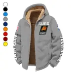 Streetwear Supporter Crew Winter Fleece Jacket, Luxe Microfleece Pullover HVN1434PS - Grey