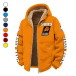 Streetwear Supporter Crew Winter Fleece Jacket, Luxe Microfleece Pullover HVN1434PS - Orange