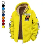 Streetwear Supporter Crew Winter Fleece Jacket, Luxe Microfleece Pullover HVN1434PS - Yellow