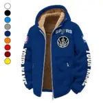 Streetwear Court Culture Winter Fleece Jacket, Warm Core Loft Fleece HVN1434SA - Navy